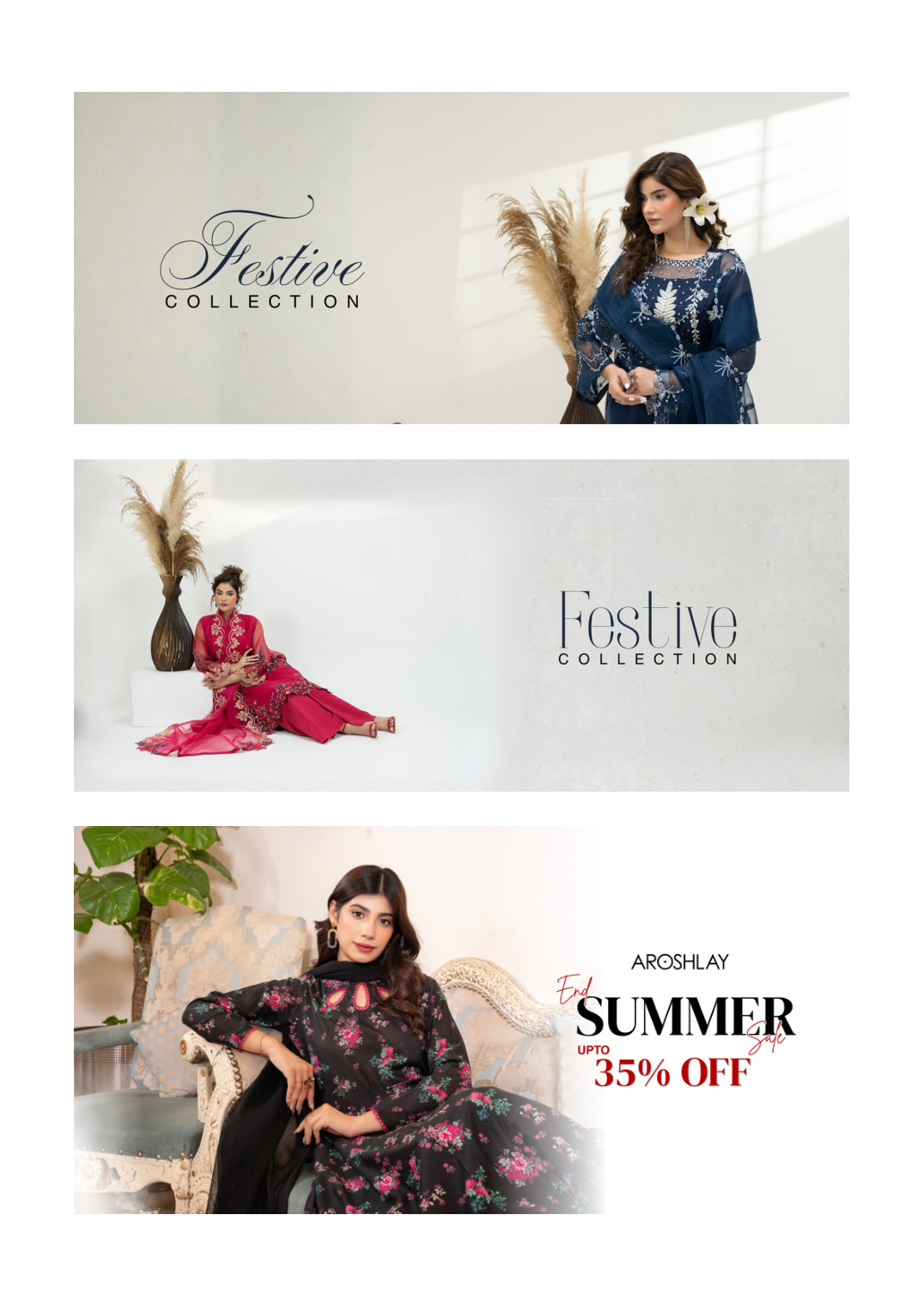 Aroshlay Festive Summer Sale Campaign