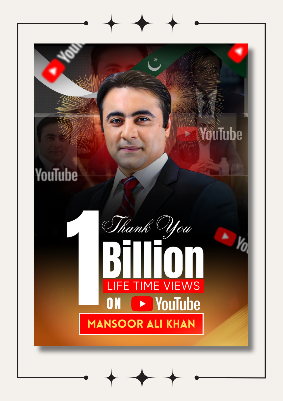 Mansoor Ali Khan 1 Billion Views